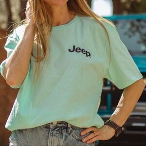 Jeep Green Graphic T-Shirt—Size S